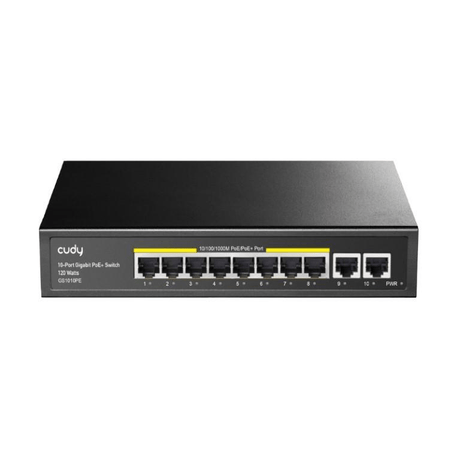 Cudy 8-Port Gigabit PoE Unmanaged Switch GS1010PE