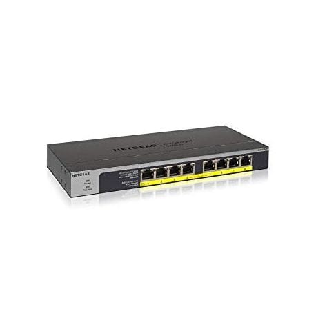 Netgear 8-port Gigabit Ethernet PoE+ Unmanaged Switch GS108LP-100EUS