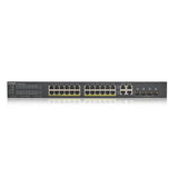 ZyXEL GS1920-24HPV2 Managed Switch Gigabit Ethernet PoE Black GS192024HPV2-EU0101F