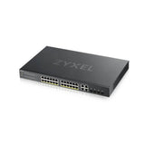 ZyXEL GS1920-24HPV2 Managed Switch Gigabit Ethernet PoE Black GS192024HPV2-EU0101F