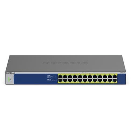 Netgear GS524PP Unmanaged Switch Gigabit Ethernet PoE Grey GS524PP-100EUS