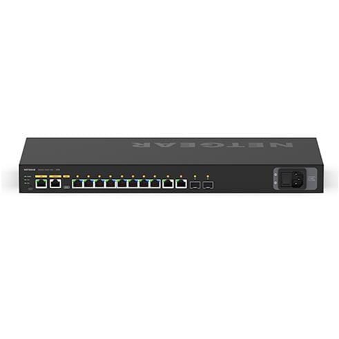 Netgear M4250-10G2F Managed Switch L2/L3 Gigabit Ethernet PoE 1U Black GSM4212P-100EUS