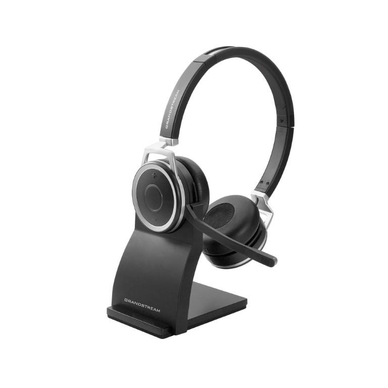 Grandstream GUV3050 HD Bluetooth Binaural Headset with Integrated Call Light and Noise Cancellation