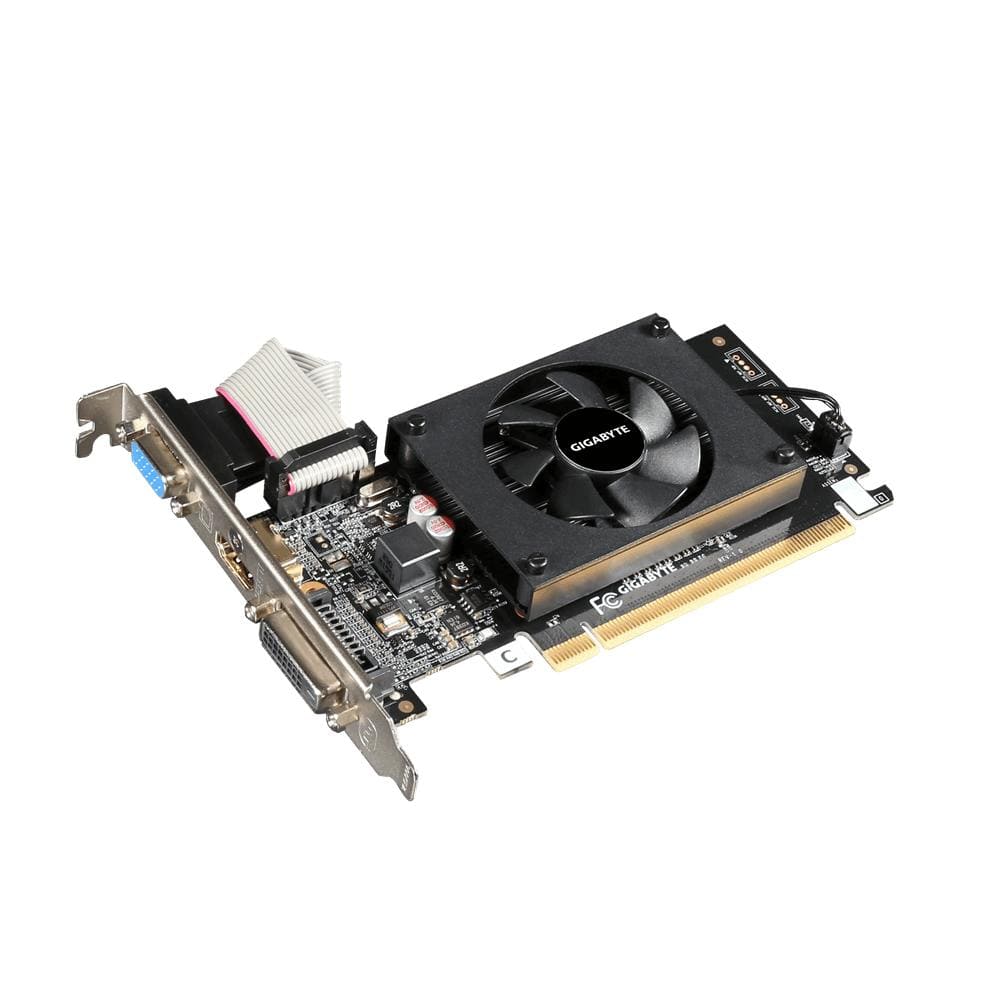 Gigabyte GV-N710D3-2GL graphics card NVIDIA GeForce GT 710 2 GB GDDR3