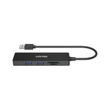 Unitek uHUB Q4+ 5-in-1 USB 3.0 Hub with Dual Card Reader H1108A