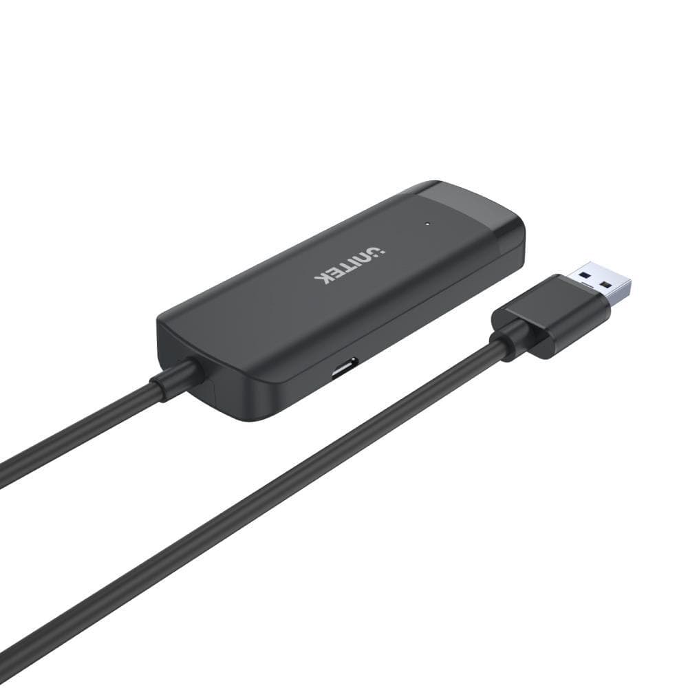 Unitek uHUB Q4 4-port Powered USB 3.0 Hub with 150cm Long Cable H1111E