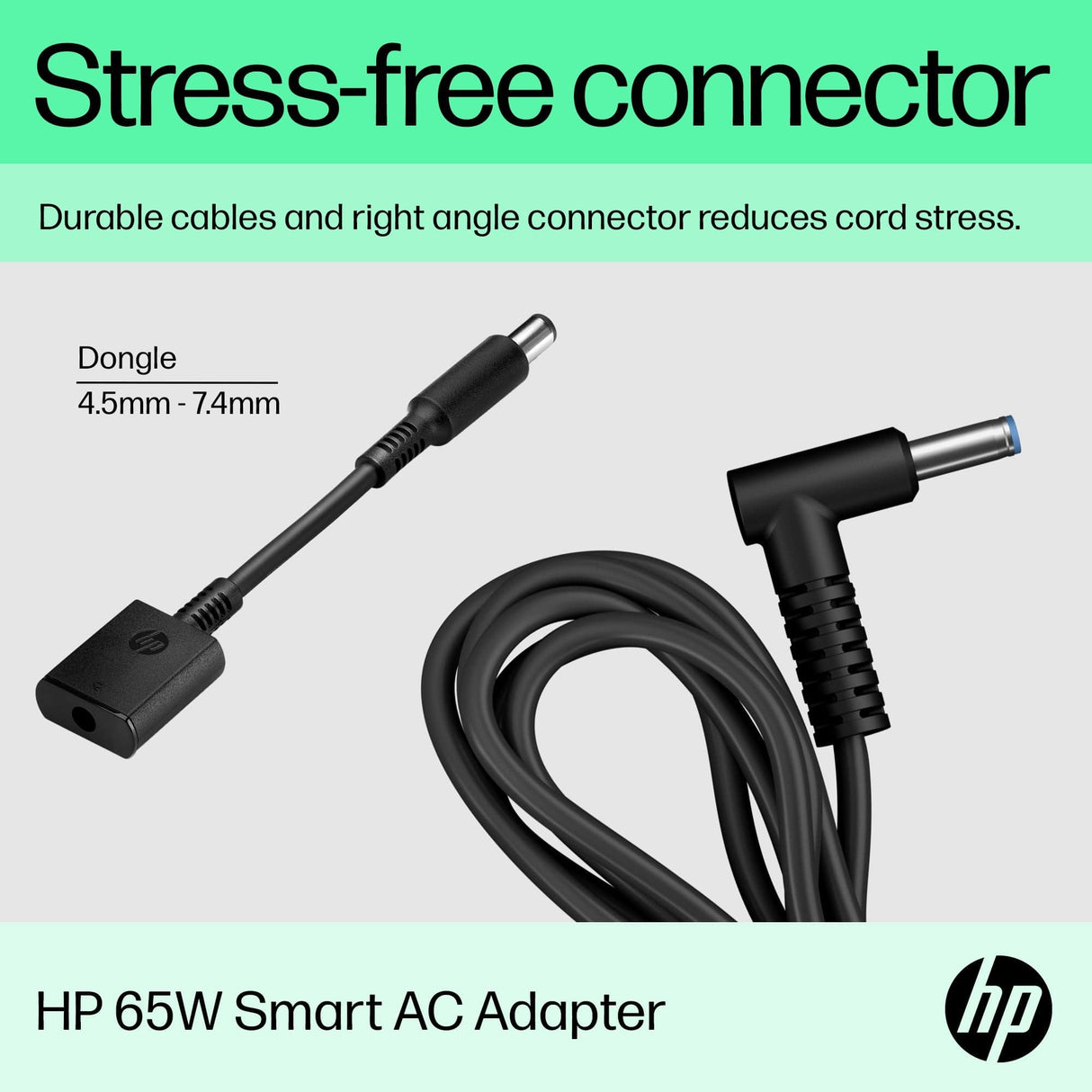 HP 65W Smart AC Adapter H6Y89AA