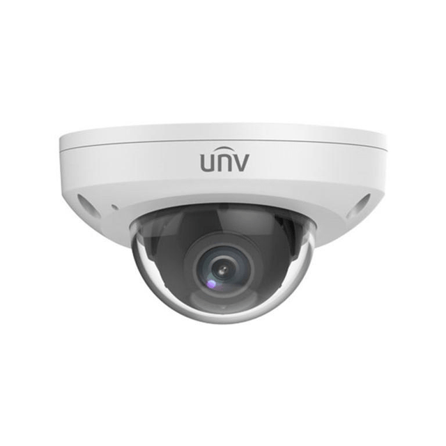 Uniview 2MP 2.8mm HD Intelligent LightHunter IR Fixed Mini Dome Camera IPC312SB-ADF28K-I0