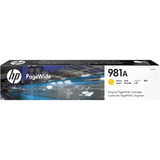 HP 981A PageWide Yellow Standard Yield Printer Ink Cartridge Original J3M70A Single-pack