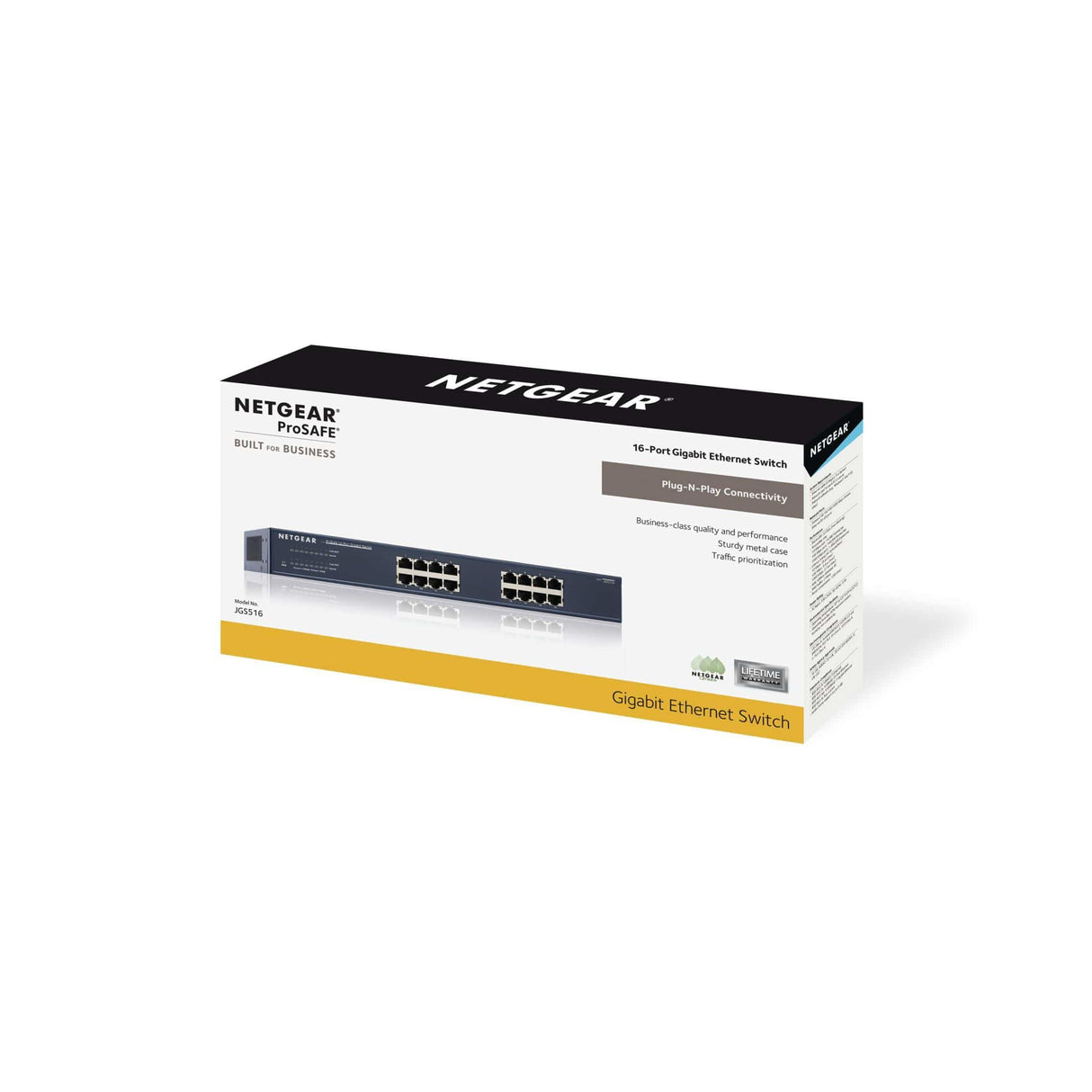 Netgear JGS516 Unmanaged Switch Blue JGS516-200EUS