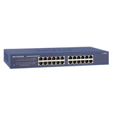 Netgear 24-port Gigabit Rack Mountable Unmanaged Switch Blue JGS524-200EUS