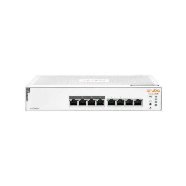 HPE Aruba Instant On 1830 8-port PoE Gigabit L2 Smart Managed Switch JL811A