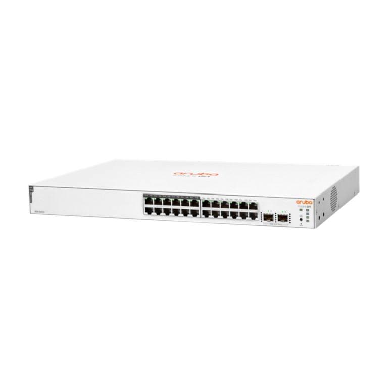 HPE Aruba Instant On 1830 24-port PoE Gigabit Smart Managed Switch with 2x 1G SFP ports JL813A