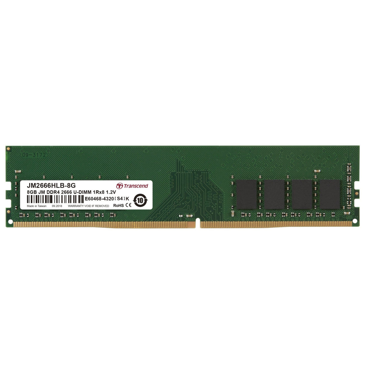 Transcend JetRam DDR4-2666 U-DIMM 8GB JM2666HLB-8G