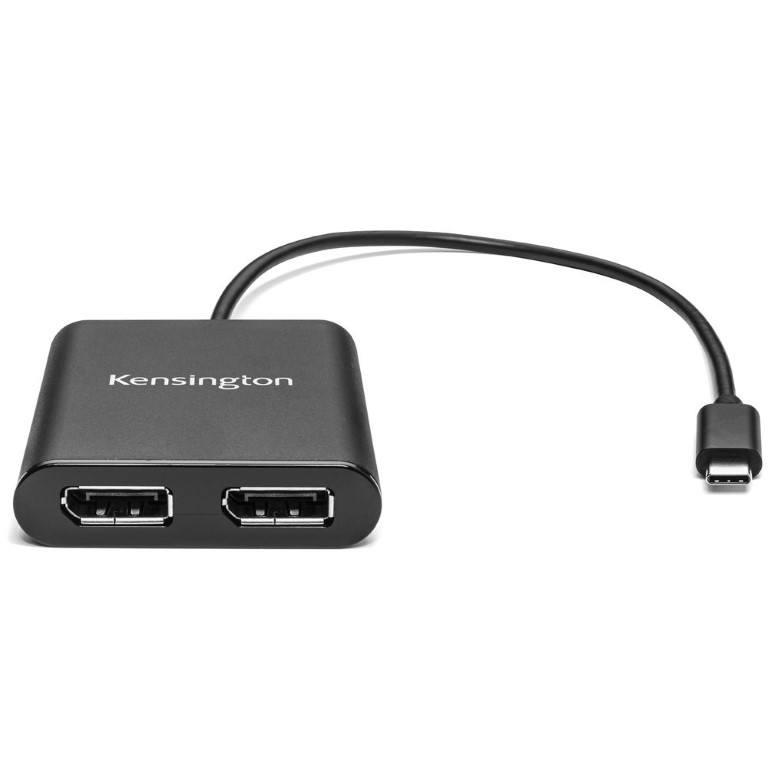 Kensington USB-C to Dual DisplayPort Video Adapter K38280WW