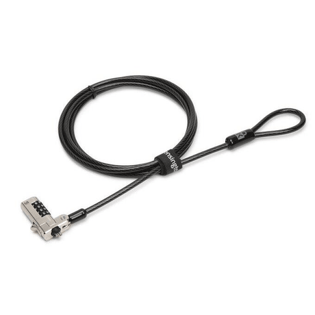 Kensington N17 Cable Lock Black K68008EU