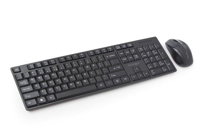 Kensington Pro Fit Low-Profile Wireless Desktop Keyboard and Mouse Combo K75230US