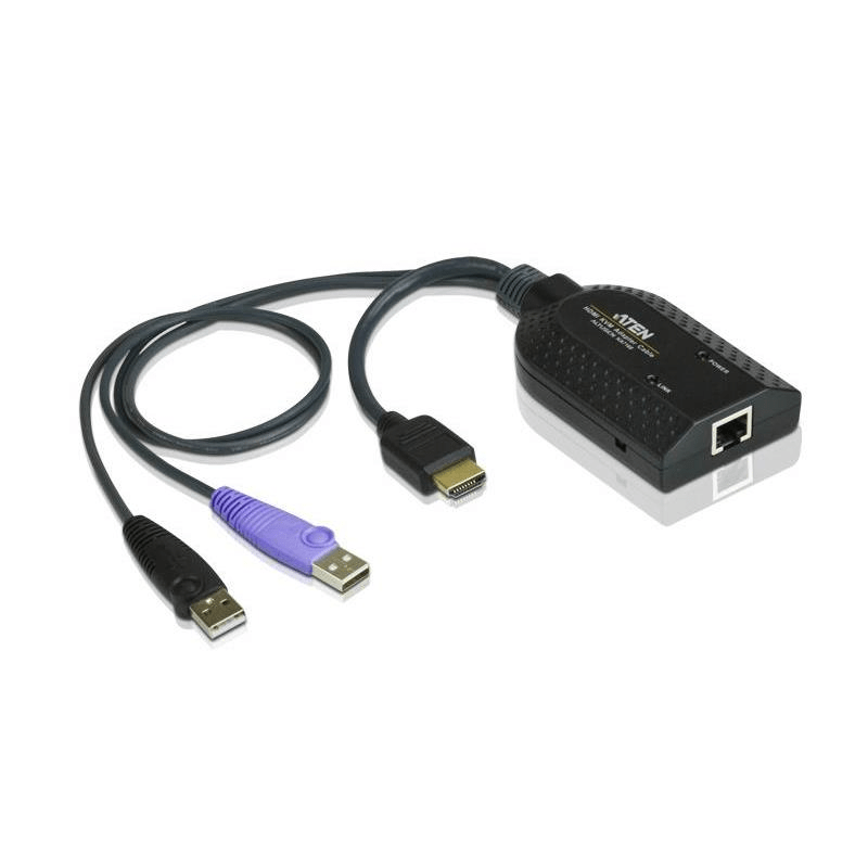 Aten USB HDMI Virtual Media KVM Adapter KA7168