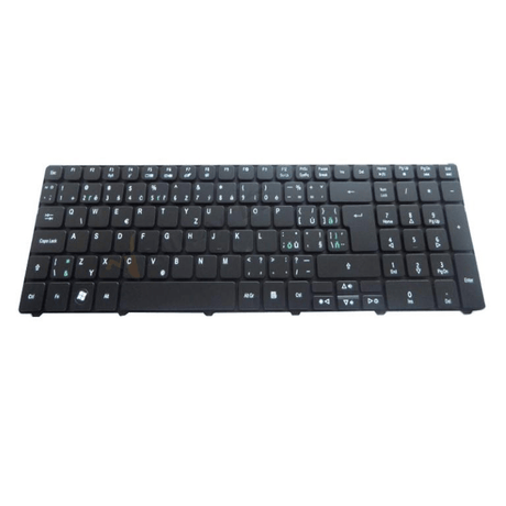 Astrum Replacement Laptop Keyboard for Acer 5810 Chocolate Black US KBAC5810-CB