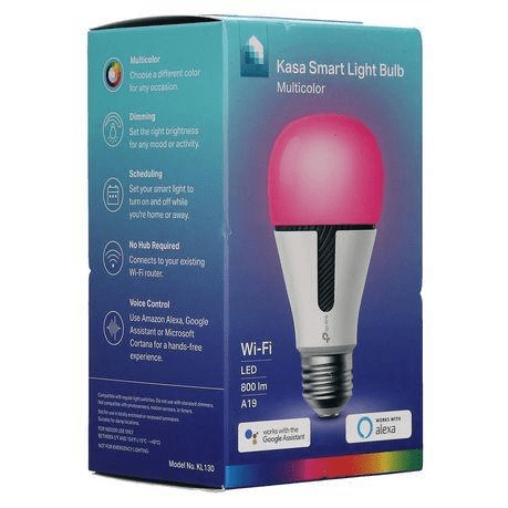 TP-Link KL130 Kasa 10W Smart Wi-Fi Multicolor Light Bulb