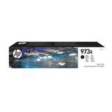 HP 973X PageWide Black High Yield Printer Ink Cartridge Original L0S07AE Single-pack