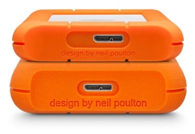 LaCie Rugged Mini 4TB Orange External Hard Drive LAC9000633