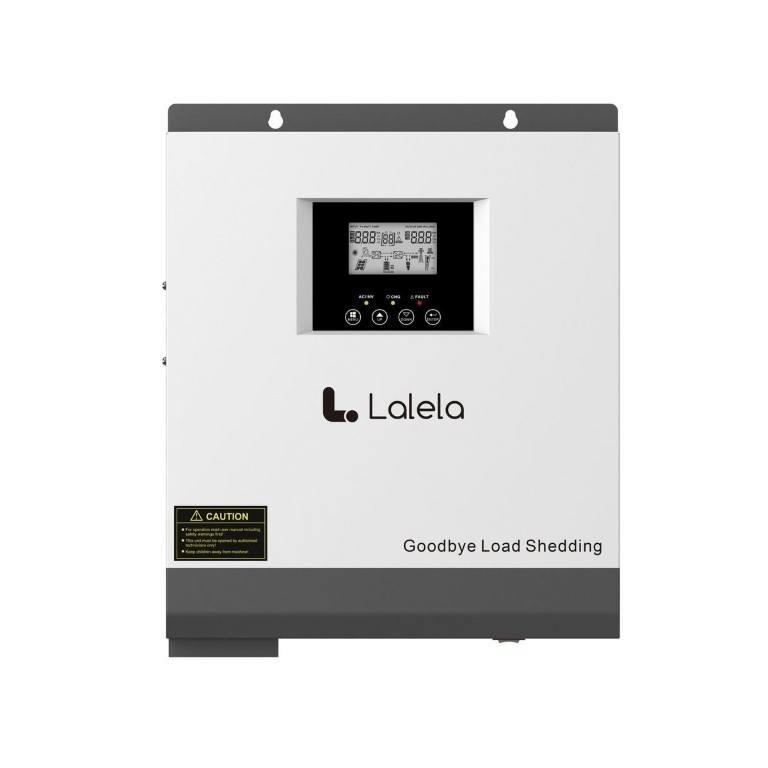 Lalela 3000VA 3000W 24V Pure Sinewave Hybrid Inverter with 60A PWM Controller LAL-3000W-PWM