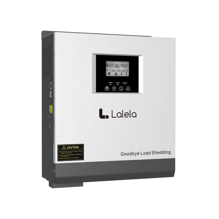 Lalela 3000VA 3000W 24V Pure Sinewave Hybrid Inverter with 60A PWM Controller LAL-3000W-PWM