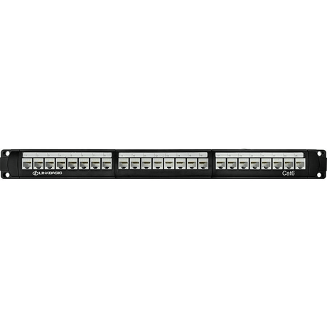 Linkbasic 24-port Cat6 Rack Mount Patch Panel LB-PP246