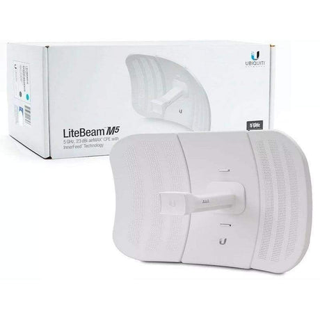 Ubiquiti airMAX LiteBeam M5 5GHz M 23dBi Hi Power TDMA Station incl PoE LBEM5-23