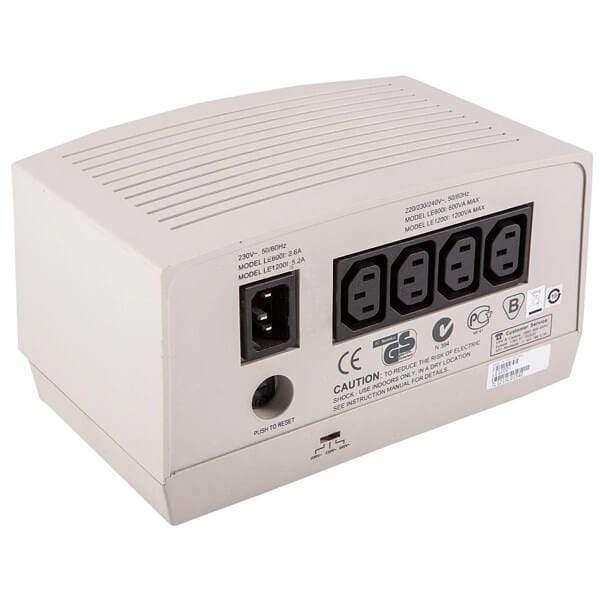 APC Line-R 1200VA Automatic Voltage Regulator LE1200I