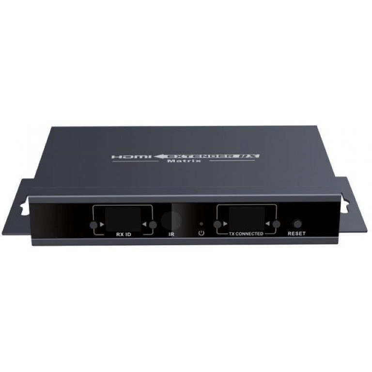 Lenkeng AV Extender with AV Receiver Black LKV383MATRIX-RX