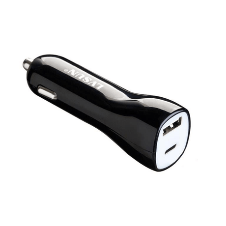 LVSUN LS-CR45 45W 6.5A USB Type-C Car Charger / Power Adapter PSU-CAR-USB-45W-TC-B