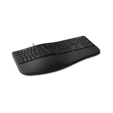 Microsoft Ergonomic Keyboard USB QWERTY US International Black