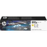 HP 991X PageWide Yellow High Yield Printer Ink Cartridge Original M0J98AE Single-pack