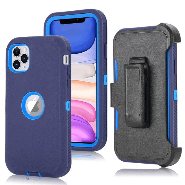 Tuff-Luv Armour Tuff Rugged Case for iPhone 11 Pro (Navy/Blue) M1407