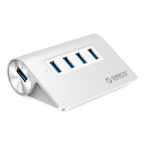 Orico 4 Port HUB Aluminium M3H4-V1-SV-BP