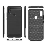 Tuff-Luv Carbon Fibre Style Case Xiaomi Mi A2 Lite - Black M985