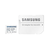 Samsung EVO Plus Memory Card 512 GB microSD UHS-I Class 10 MB-MC512KA/APC