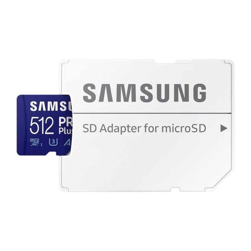 Samsung Pro Plus 512GB MICRO SD CARD U3 V30 A2 Memory Card MB-MD512KA