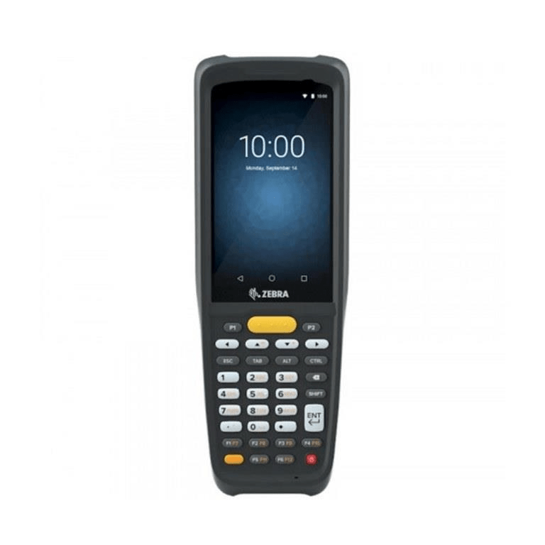 Zebra MC2200 4-inch 800 x 480p Touchscreen Handheld Mobile Computer Black MC220K-2B3S3RW