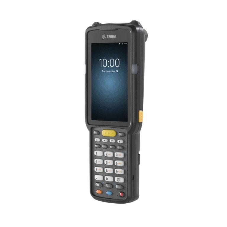 Zebra MC3300x 4-inch 800 x 480p Touchscreen Handheld Mobile Computer Black MC330L-GE3EG4RW