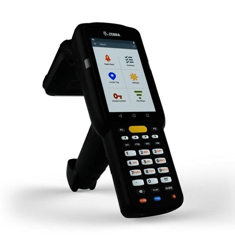 Zebra MC3330R 4-inch 800 x 480p Handheld Touchscreen Mobile Computer Black MC333R-GI2HG4EU