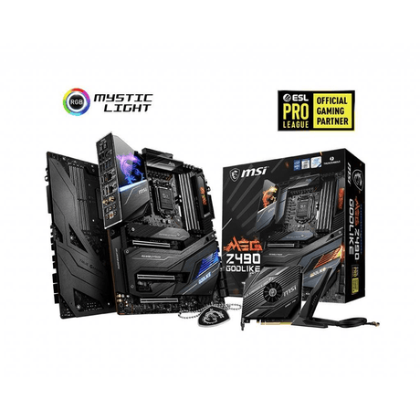 MSI MEG Z490 GODLIKE Motherboard E-ATX LGA1200 WiFi 6