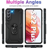 Tuff-Luv Rugged Case Samsung Galaxy S22 Plus - Black MF1006