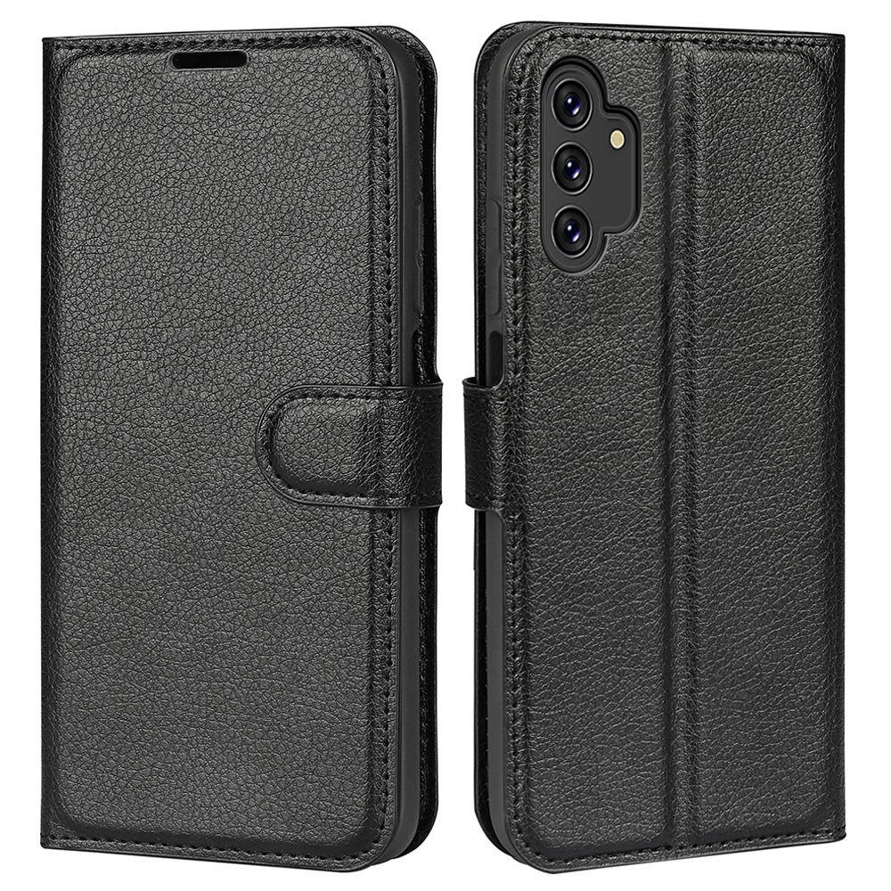 Tuff-Luv Essentials Booksytle Case for Samsung Galaxy A23 - Black MF1159