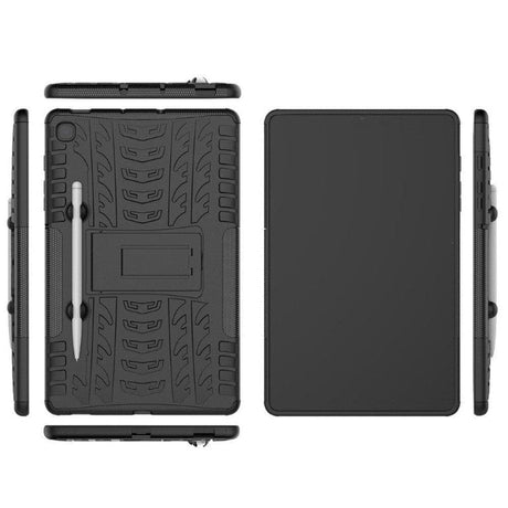 Tuff-Luv Rugged Case and Stand for Samsung Galaxy Tab S6 Lite Black MF3073