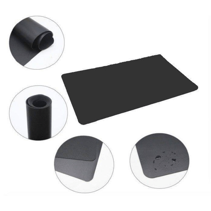 Tuff-Luv Ultra Thin Mega Desk pad Mat for Home & Office – Black (L) MF3205