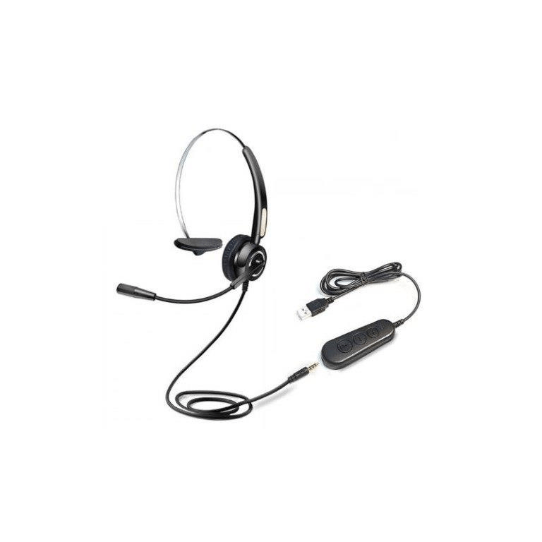 Tuff-Luv VH510 Dual Connectivity Mono Call Centre Headset Black MF3285