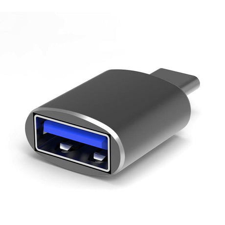 Tuff-Luv Aluminium Type-C to USB On the Go Adapter - Black MF3506